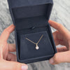 Vintage 14k Yellow Gold Diamond Pearl Lovely Luminous Duo Pendant - Video showing the piece