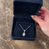 Estate 14k White & Rose Gold Light Pink Diamond Diamond Dazzling Multi Colored Pendant - Video showing the piece