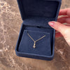 Antique Small 14k Yellow Gold Blue Sapphire Pearl Graduated Geometric Drop Charm / Pendant - Video showing the piece