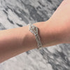 Antique Art Deco 14k White Gold Diamond Piercework Bracelet - Video showing the piece