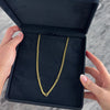 Vintage Italian 18k Gold 1.08cttw Sapphire Cabochon Station Panther Chain Chevron Necklace - Video showing the piece