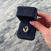 Vintage 14k Yellow Gold Gleaming Abstract Wave Ring - Video showing the piece