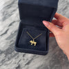 Vintage 14k Yellow Gold Friendly Figural Pig Charm / Pendant - Video showing the piece