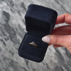 Antique Victorian 10k Rose Gold 1.3ct Cat's Eye Moonstone Belcher Set Ring - Video showing the piece