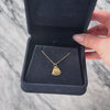 Vintage Lightweight 14k Yellow Gold Enamel Playing Cards Charm / Pendant - Video showing the piece