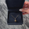 Vintage 14k Yellow Gold Articulated Functional Bell Charm / Pendant - Video showing the piece