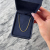 Vintage Substantial 18k Yellow Gold 1.8mm Serpentine Link Chain - Video showing the piece