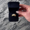 Vintage 14k Yellow Gold .50cttw Diamond Signet Statement Ring - Video showing the piece