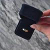 Antique 14k Gold .25ct Old European Cut Diamond Gleaming Dome Band Ring - Video showing the piece