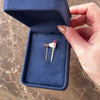 Antique 14k Yellow Gold & 10k Rosy Yellow Gold Natural Shell Synthetic Ruby Grasping Hand And Dagger Stick Pin - Video showing the piece