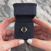 Vintage English 9k Yellow Gold 1.77ct Onyx Bold Refined Signet Ring - Video showing the piece