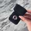 Vintage Large 14k White Gold 14.82ct Amethyst Diamond Whimsical Ring - Video showing the piece