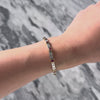 Vintage 14k White & Yellow Gold 1cttw Ruby Diamond Stunning Line Bracelet - Video showing the piece