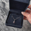 Antique Art Deco 14k White Gold Amethyst Pearl Zig-Zag Border Charm / Pendant - Video showing the piece