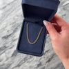 Antique Freed & Peikes 14k Rosy Yellow Gold 2.5mm Wonderful Classic Curb Chain Chain - Video showing the piece