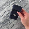 Vintage Platinum [Custom Carat] Dazzling Split Shoulder Ring - Video showing the piece