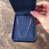 Vintage 14k Yellow Gold 0.85mm Silky Snake Chain - Video showing the piece