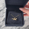 Vintage Heavy 14k Yellow Gold Crafty Fox Charm / Pendant - Video showing the piece