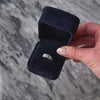 Antique Art Deco Platinum .738cttw Diamond Milgrain Ring - Video showing the piece