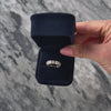 Antique 14k White Gold .48cttw Single Cut Diamond Geometric Eternity Band Ring - Video showing the piece