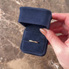 Vintage 14k Yellow Gold Classic Simple Domed Band Ring - Video showing the piece