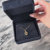 Antique 10k Yellow & Rose Gold Glass Pearl Art Nouveau Textured Charm / Pendant - Video showing the piece
