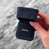 Estate 14k Rose Gold Diamond Lovely Bezel Mixed-Shape Band Ring - Video showing the piece