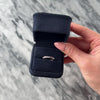 Vintage Platinum Ruby Diamond Glittering Alternating Eternity Band Ring - Video showing the piece