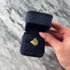 Vintage 14k Yellow Gold .72cttw Natural Jade Synthetic Ruby Natural Ruby Fabulous Figural Twin Dragon Ring - Video showing the piece