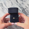 Antique Victorian 14k Yellow Gold Old Mine Cut Diamond Beautiful Classic Belcher-Set Solitaire Ring - Video showing the piece
