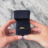 Antique 10k Rosy Yellow Gold .53ct Old Mine Cut Diamond Incredible Detailed Belcher-Set Ring - Video showing the piece