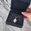 Vintage 14k Yellow Gold Pearl Diamond Luster & Sparkle Pendant - Video showing the piece