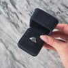 Vintage 14k Yellow Gold 4ct Blue Topaz Lagoon Ring - Video showing the piece