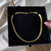 Vintage Italian 14k Yellow Gold Interlocking Chain Statement Necklace 17" - Video showing the piece