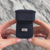 Vintage 14k Yellow Gold 1.32cttw Tanzanite Diamond Bright Pear-Cut Line Ring - Video showing the piece