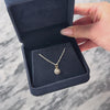 Antique Art Deco 14k White & Yellow Gold Old European Diamond Octagon Pendant - Video showing the piece