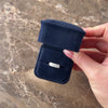 Vintage 14k White Gold Diamond Brilliant Double Row Band Ring - Video showing the piece
