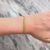 Vintage Italian 14k Yellow Gold Gleaming Braided Chain Bracelet - Video showing the piece