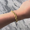Estate Italian 14k Yellow Gold Layered Cable Chain Bracelet - Video showing the piece
