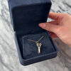 Vintage 18k Yellow Gold Lovely Snippy Scissors Charm / Pendant - Video showing the piece