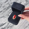 Vintage 18k Yellow Gold Coral Engraved Leafy Border Cocktail Ring - Video showing the piece