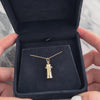 Vintage 14k Yellow Gold Charming Lighthouse Charm / Pendant - Video showing the piece