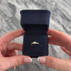Vintage 14k Yellow & White Gold Old European Cut Diamond Fantastic Accented Shoulder Ring - Video showing the piece