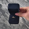 Antique 14k Yellow Gold .29ct Old European Cut Diamond Buttercup Solitaire Ring - Video showing the piece