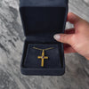 Antique 14k Yellow Gold European Cut Amethyst Satin Finish Pendant Necklace - Video showing the piece