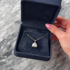 Vintage 14k Yellow Gold 2.01ct Topaz Bright Fancy-Cut Trilliant Pendant - Video showing the piece