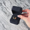 Vintage 10k Yellow Gold Onyx Diamond Classic Ring - Video showing the piece