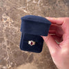 Vintage 18k Yellow Gold 1.18ct Ruby .62cttw Diamond Gia Striking Bowtie Detail Ring - Video showing the piece