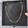 Vintage 18k Yellow Gold Double Chain Floral Station Necklace - Video showing the piece