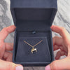 Vintage 14k Yellow Gold Grand Piano Charm / Pendant - Video showing the piece
